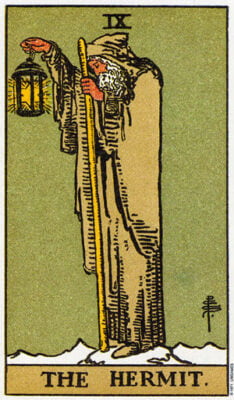 The Hermit Tarot