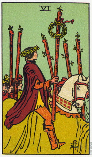 Six Of Wands Tarot