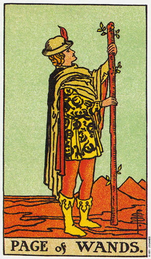 Page Of Wands Tarot