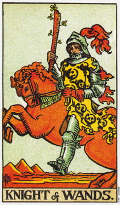 Knight Of Wands Tarot