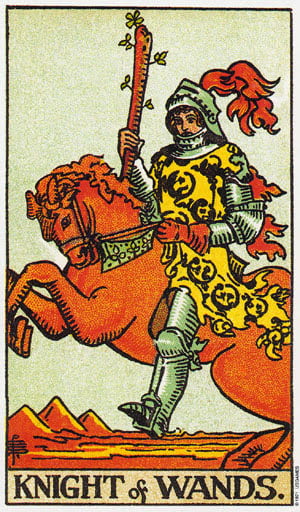 Knight Of Wands Tarot