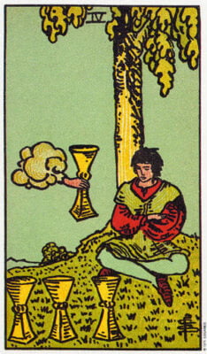 Four Of Cups Tarot