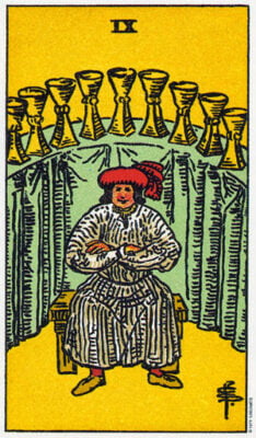 Nine Of Cups Tarot