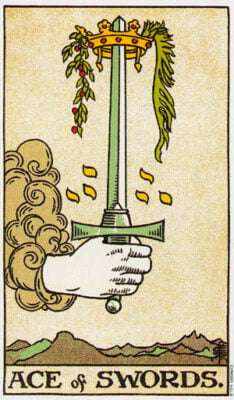 Ace Of Swords Tarot