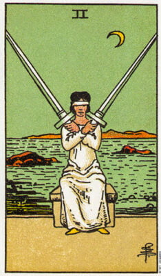 Two Of Swords Tarot