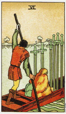 Six Of Swords Tarot