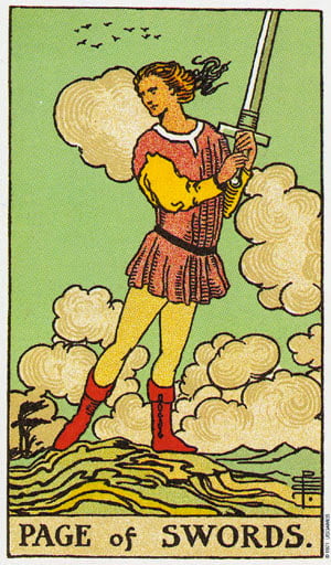 Page Of Swords Tarot