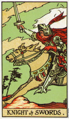 Knight Of Swords Tarot