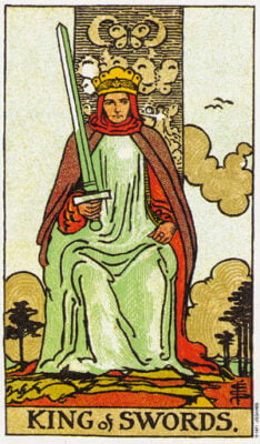 King Of Swords Tarot