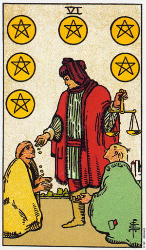 Six Of Pentacles