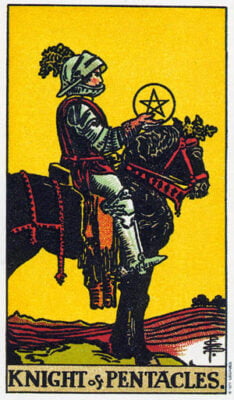 Knight Of Pentacles Tarot