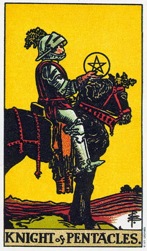 Knight Of Pentacles Tarot