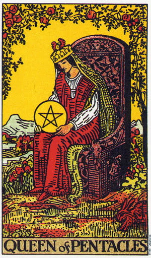 Queen Of Pentacles Tarot